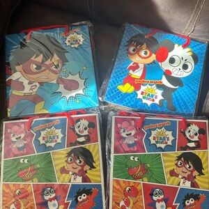 Ryan’s world gift bags